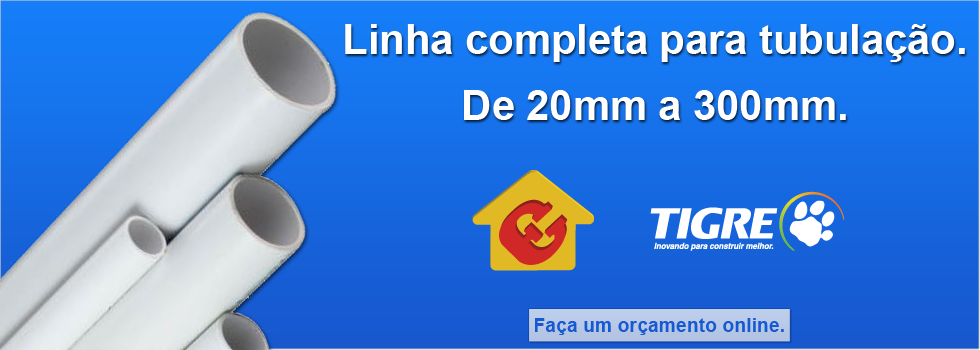 Tubos de 20mm a 300mm.